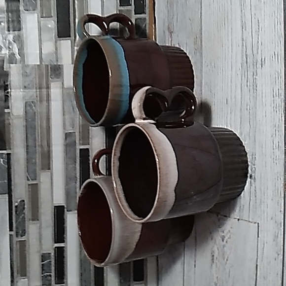 Vintage red clay glazed made in Japan coffee ☕cup mug